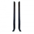 1965-68 Quarter Window Front Weatherstrip Coupe Pair